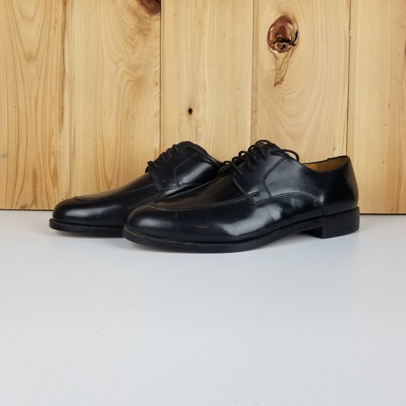 cole haan split toe black